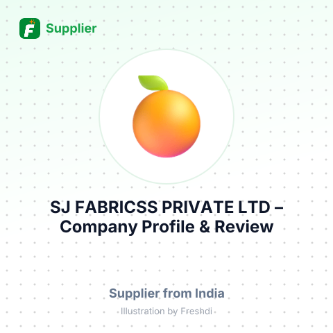 SJ FABRICSS PRIVATE LTD – summary card, no photo uploaded yet