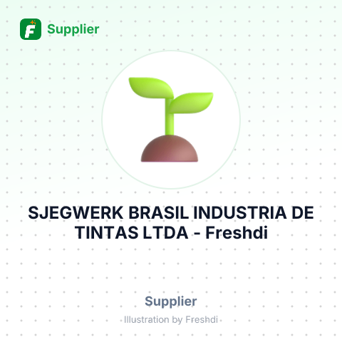 SJEGWERK BRASIL INDUSTRIA DE TINTAS LTDA – summary card, no photo uploaded yet