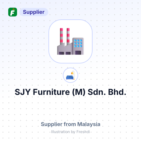 SJY Furniture (M) Sdn. Bhd. – summary card, no photo uploaded yet