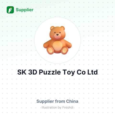 SK 3D Puzzle Toy Co Ltd – summary card, no photo uploaded yet
