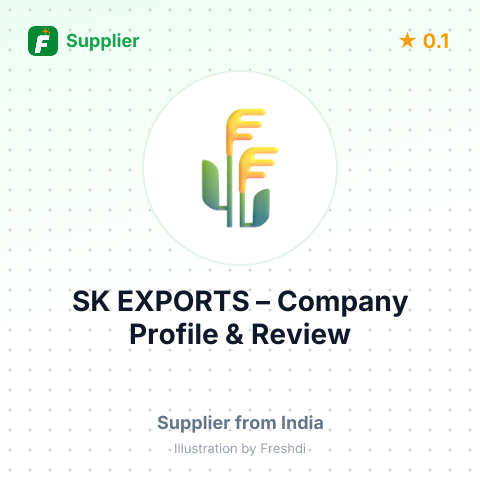 SK EXPORTS – summary card, no photo uploaded yet