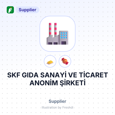 SKF GIDA SANAYİ VE TİCARET ANONİM ŞİRKETİ – summary card, no photo uploaded yet
