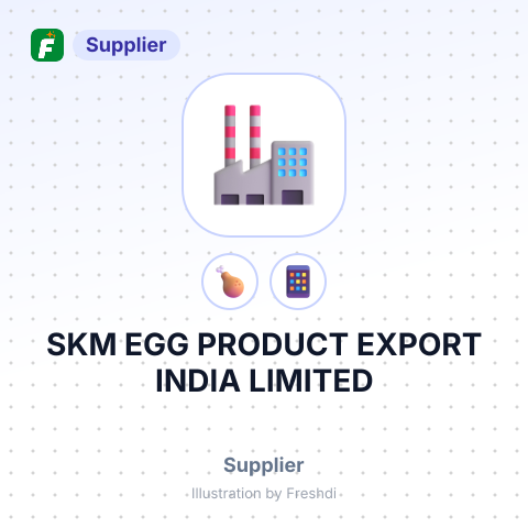 SKM EGG PRODUCT EXPORT INDIA LIMITED – summary card, no photo uploaded yet
