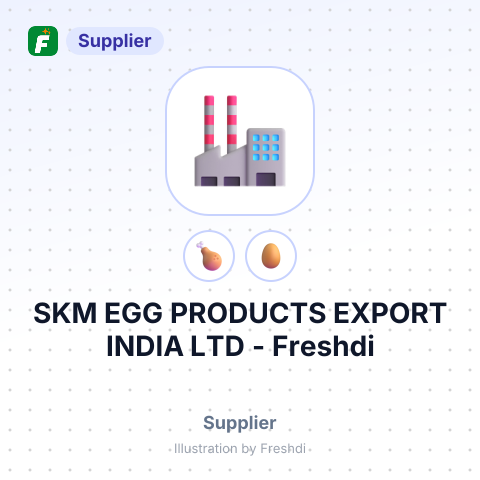 SKM EGG PRODUCTS EXPORT INDIA LTD – summary card, no photo uploaded yet