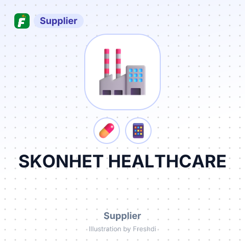 SKONHET HEALTHCARE – summary card, no photo uploaded yet