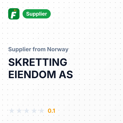 SKRETTING EIENDOM AS – summary card, no photo uploaded yet