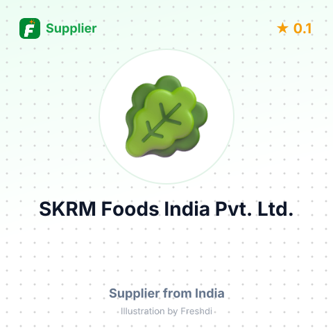SKRM Foods India Pvt. Ltd. – summary card, no photo uploaded yet
