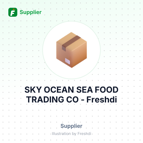 SKY OCEAN SEA FOOD TRADING CO – summary card, no photo uploaded yet