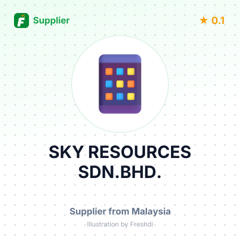 SKY RESOURCES SDN.BHD. – summary card, no photo uploaded yet