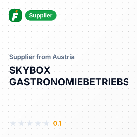SKYBOX GASTRONOMIEBETRIEBSGES.MBH – summary card, no photo uploaded yet