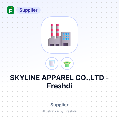 SKYLINE APPAREL CO.,LTD – summary card, no photo uploaded yet