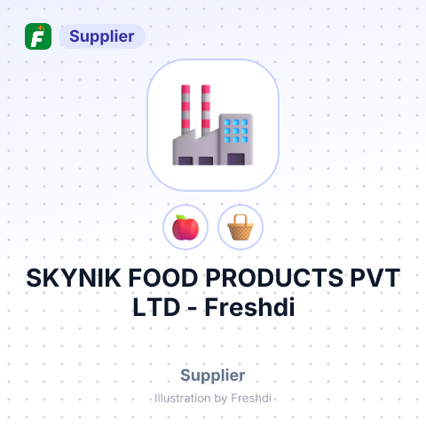 SKYNIK FOOD PRODUCTS PVT LTD – summary card, no photo uploaded yet