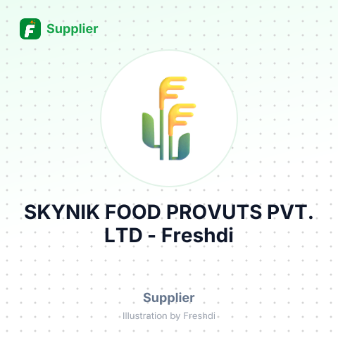 SKYNIK FOOD PROVUTS PVT. LTD – summary card, no photo uploaded yet