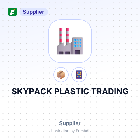SKYPACK PLASTIC TRADING – summary card, no photo uploaded yet