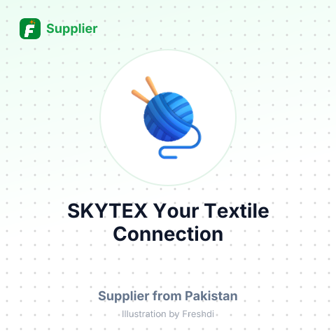 SKYTEX Your Textile Connection – summary card, no photo uploaded yet