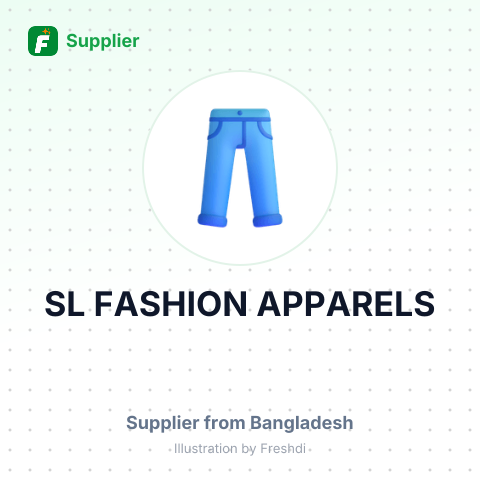 SL FASHION APPARELS – summary card, no photo uploaded yet