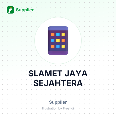SLAMET JAYA SEJAHTERA – summary card, no photo uploaded yet