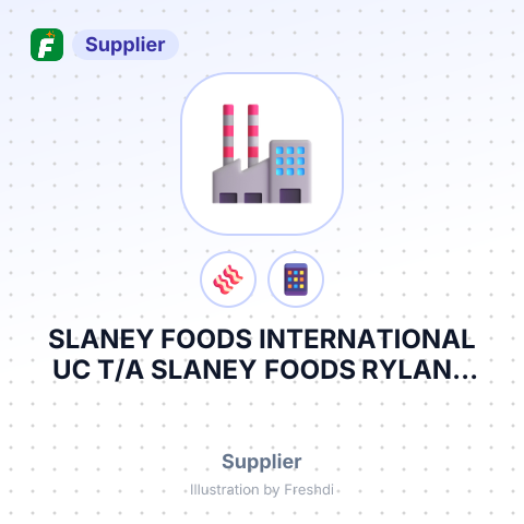 SLANEY FOODS INTERNATIONAL UC T/A SLANEY FOODS RYLAND LOWER BUNCLODY CO – summary card, no photo uploaded yet