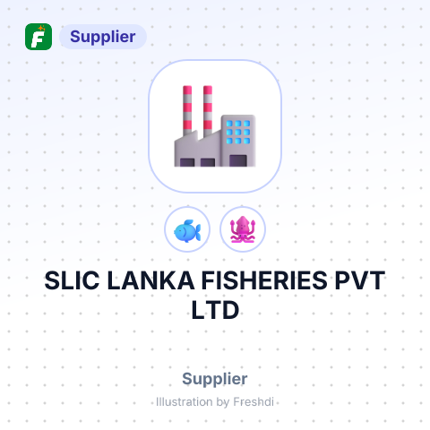 SLIC LANKA FISHERIES PVT LTD – summary card, no photo uploaded yet