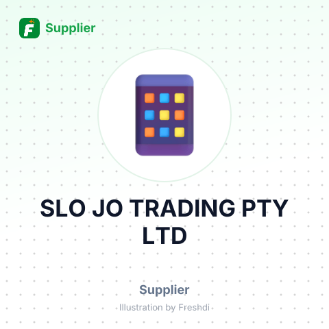 SLO JO TRADING PTY LTD – summary card, no photo uploaded yet