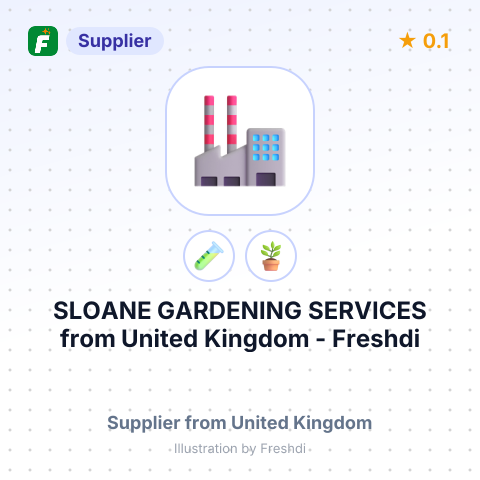 SLOANE GARDENING SERVICES – summary card, no photo uploaded yet