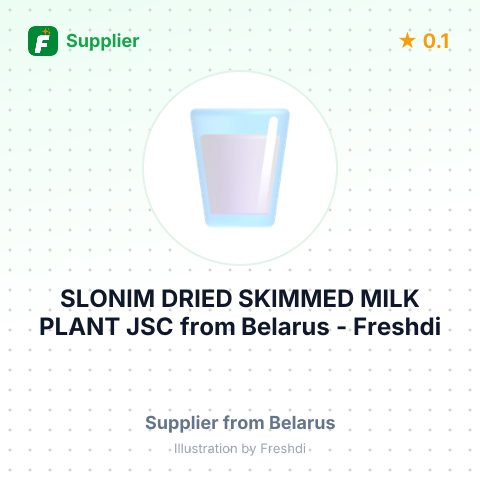 SLONIM DRIED SKIMMED MILK PLANT JSC – summary card, no photo uploaded yet