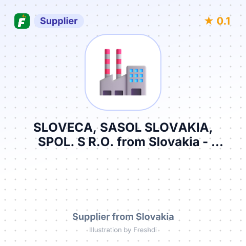 SLOVECA, SASOL SLOVAKIA, SPOL. S R.O. – summary card, no photo uploaded yet
