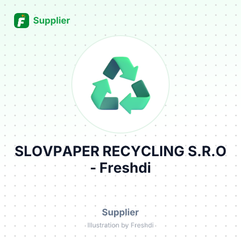 SLOVPAPER RECYCLING S.R.O – summary card, no photo uploaded yet