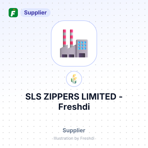 SLS ZIPPERS LIMITED – summary card, no photo uploaded yet