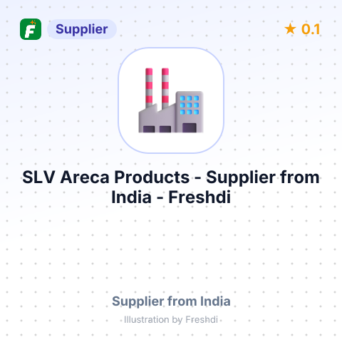 SLV Areca Products  – summary card, no photo uploaded yet