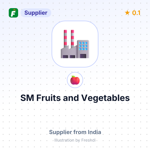 SM Fruits and Vegetables  – summary card, no photo uploaded yet