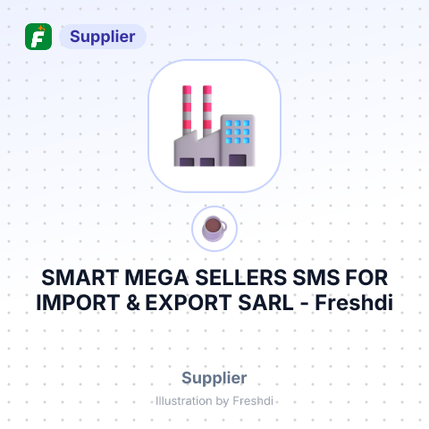 SMART MEGA SELLERS SMS FOR IMPORT & EXPORT SARL – summary card, no photo uploaded yet