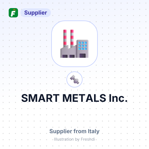 SMART METALS Inc. – summary card, no photo uploaded yet