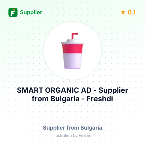 SMART ORGANIC AD – summary card, no photo uploaded yet