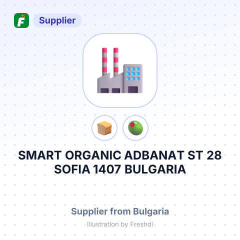 SMART ORGANIC ADBANAT ST 28 SOFIA 1407 BULGARIA – summary card, no photo uploaded yet