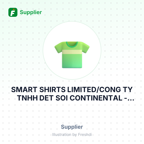 SMART SHIRTS LIMITED/CONG TY TNHH DET SOI CONTINENTAL – summary card, no photo uploaded yet