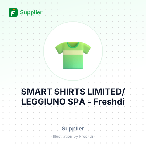 SMART SHIRTS LIMITED/LEGGIUNO SPA – summary card, no photo uploaded yet
