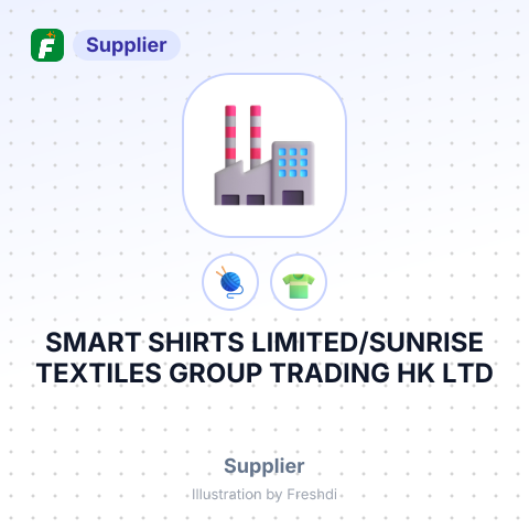 SMART SHIRTS LIMITED/SUNRISE TEXTILES GROUP TRADING HK LTD – summary card, no photo uploaded yet