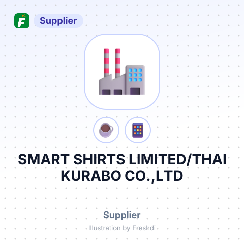 SMART SHIRTS LIMITED/THAI KURABO CO.,LTD – summary card, no photo uploaded yet