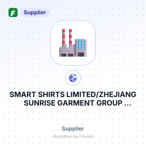 SMART SHIRTS LIMITED/ZHEJIANG SUNRISE GARMENT GROUP CO.,LTD – summary card, no photo uploaded yet