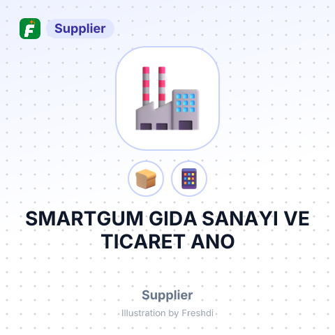SMARTGUM GIDA SANAYI VE TICARET ANO – summary card, no photo uploaded yet