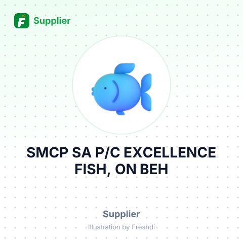 SMCP SA P/C EXCELLENCE FISH, ON BEH – summary card, no photo uploaded yet
