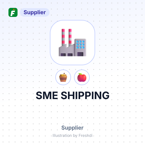 SME SHIPPING – summary card, no photo uploaded yet