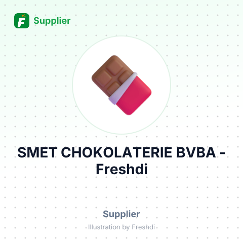 SMET CHOKOLATERIE BVBA – summary card, no photo uploaded yet