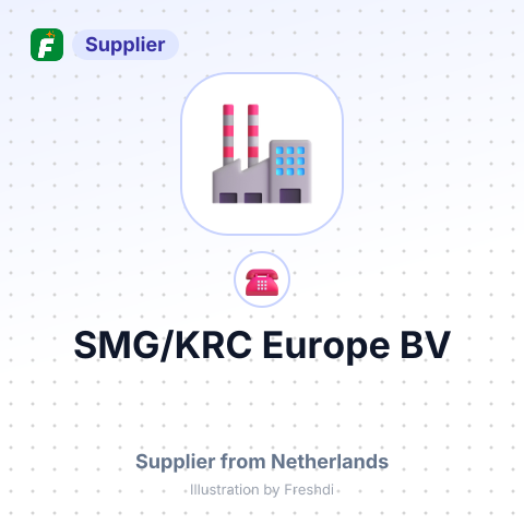 SMG/KRC Europe BV – summary card, no photo uploaded yet