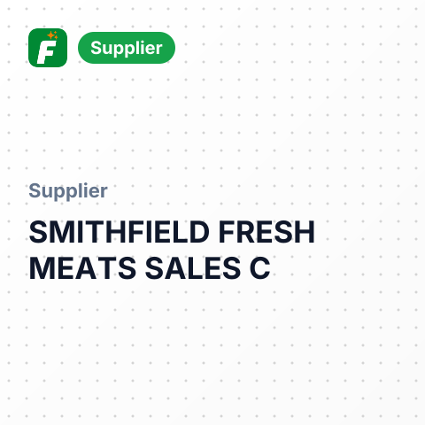 SMITHFIELD FRESH MEATS SALES C – summary card, no photo uploaded yet