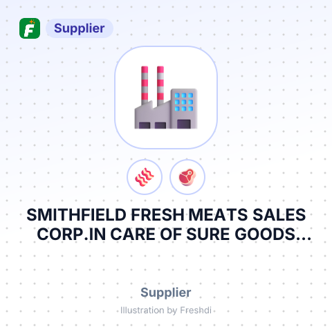 SMITHFIELD FRESH MEATS SALES CORP.IN CARE OF SURE GOODS FOODSLTD – summary card, no photo uploaded yet