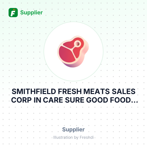 SMITHFIELD FRESH MEATS SALES CORP IN CARE SURE GOOD FOODS LTD – summary card, no photo uploaded yet