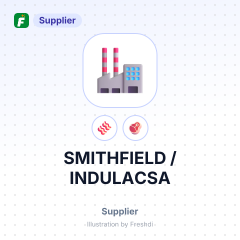 SMITHFIELD / INDULACSA – summary card, no photo uploaded yet