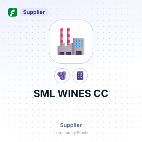 SML WINES CC – summary card, no photo uploaded yet
